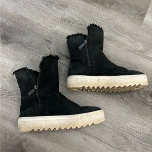 J/Slides winter boots waterproof size 7 in black